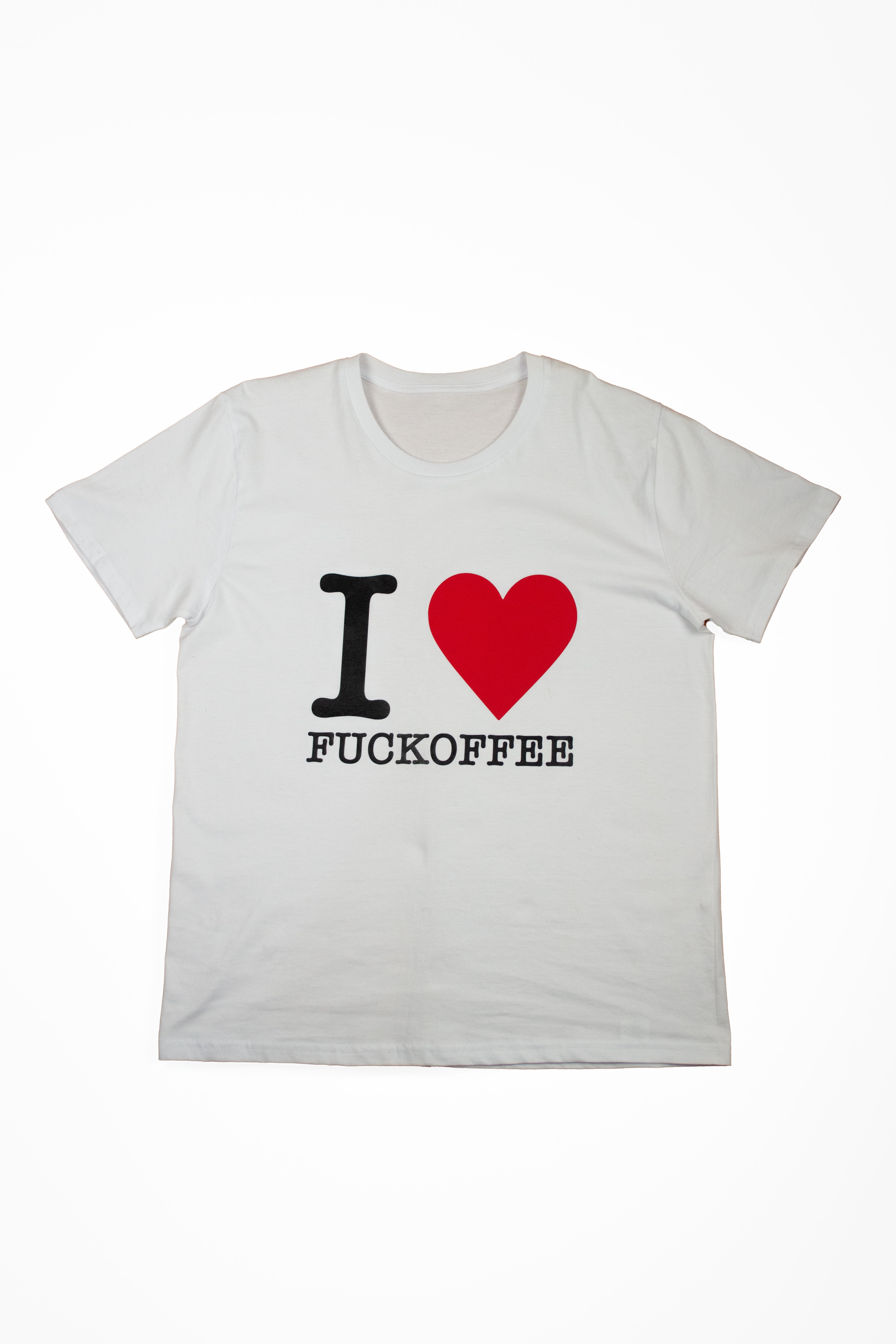I Love Fuckoffee T-Shirt - White