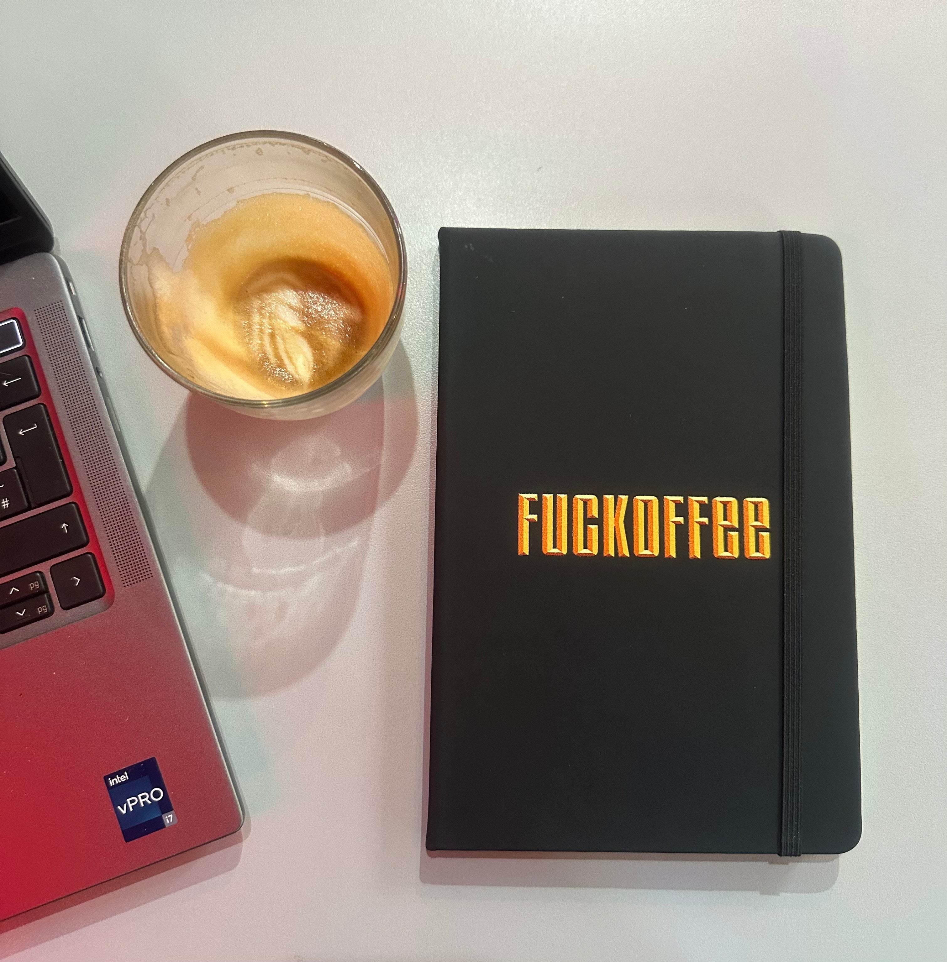 A5 Fuckoffee Notebook