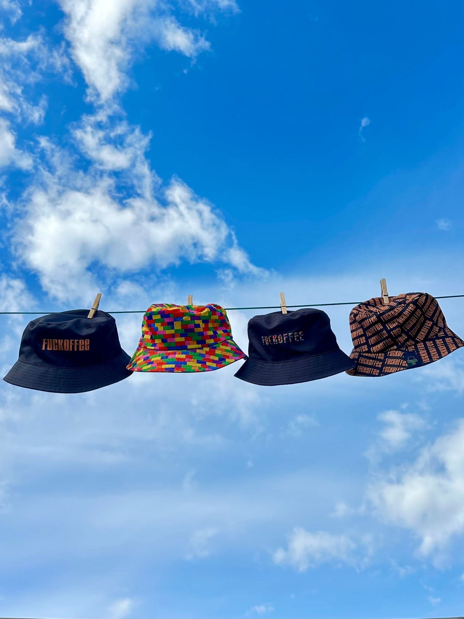Fuckoffee Lego Bucket Hat