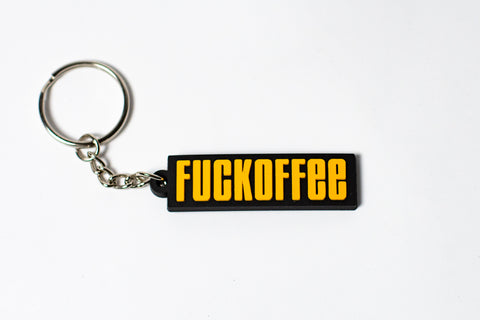Fuckoffee Keyring