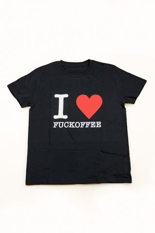 I Love Fuckoffee T-Shirt - Black