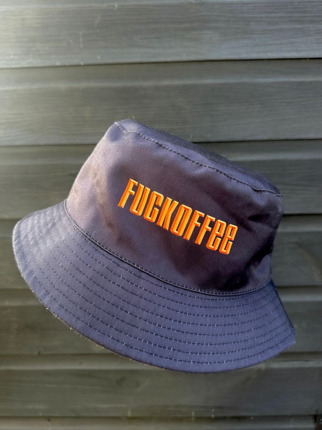 Fuckoffee Orange Bucket Hat