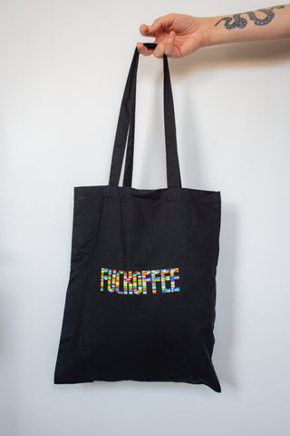 Fuckoffee Lego Tote bag